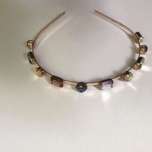 Free People Metal Headband with Stones